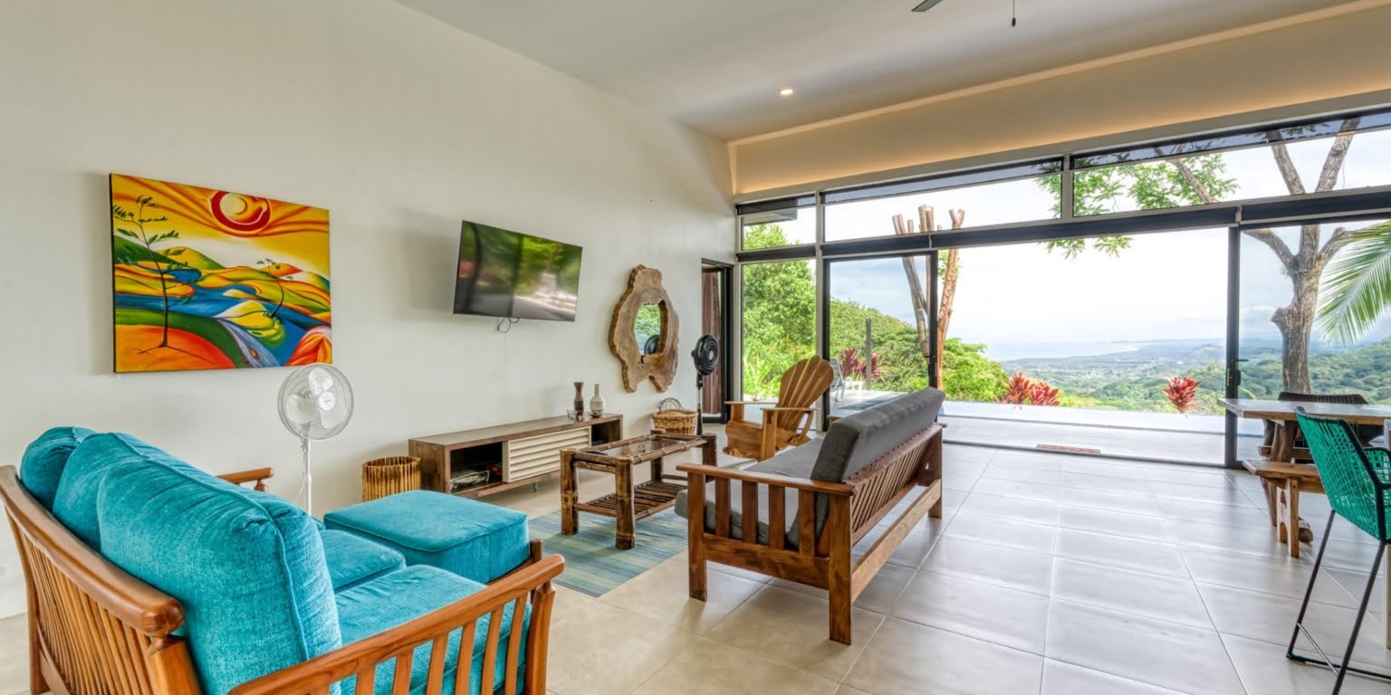 Stunning Brand New Luxury Ocean View 3-Bedroom Home with High-End Finishes in Ojochal Costa Rica