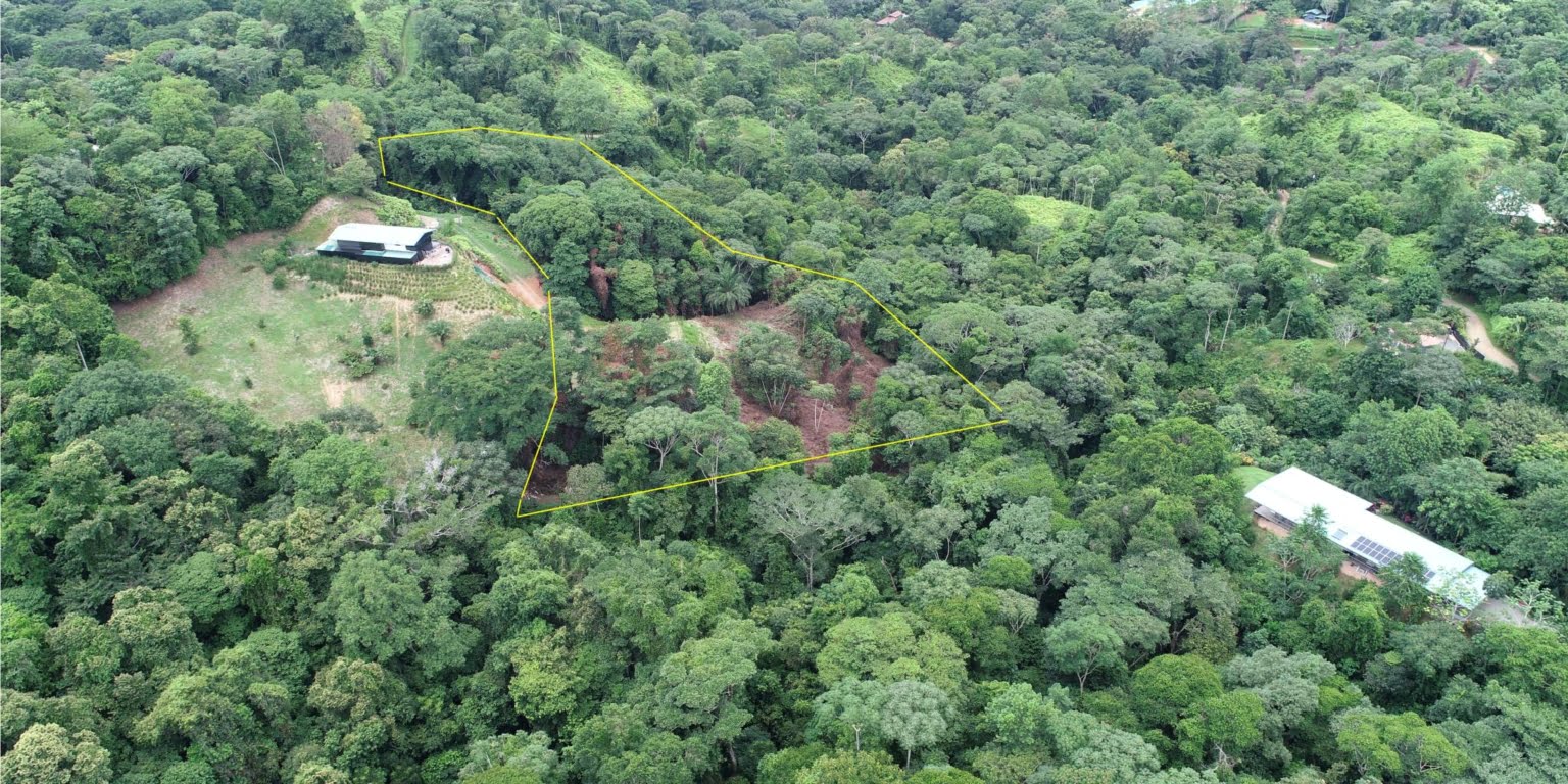 4.6 Acre Mountain-View Lot with Creek, Jungle & ASADA Water, Ready to Build in Finca Maranon in Ojochal Costa Rica 4.6 Acre Mountain-View Lot with Creek, Jungle & ASADA Water, Ready to Build in Finca Maranon in Ojochal Costa Rica