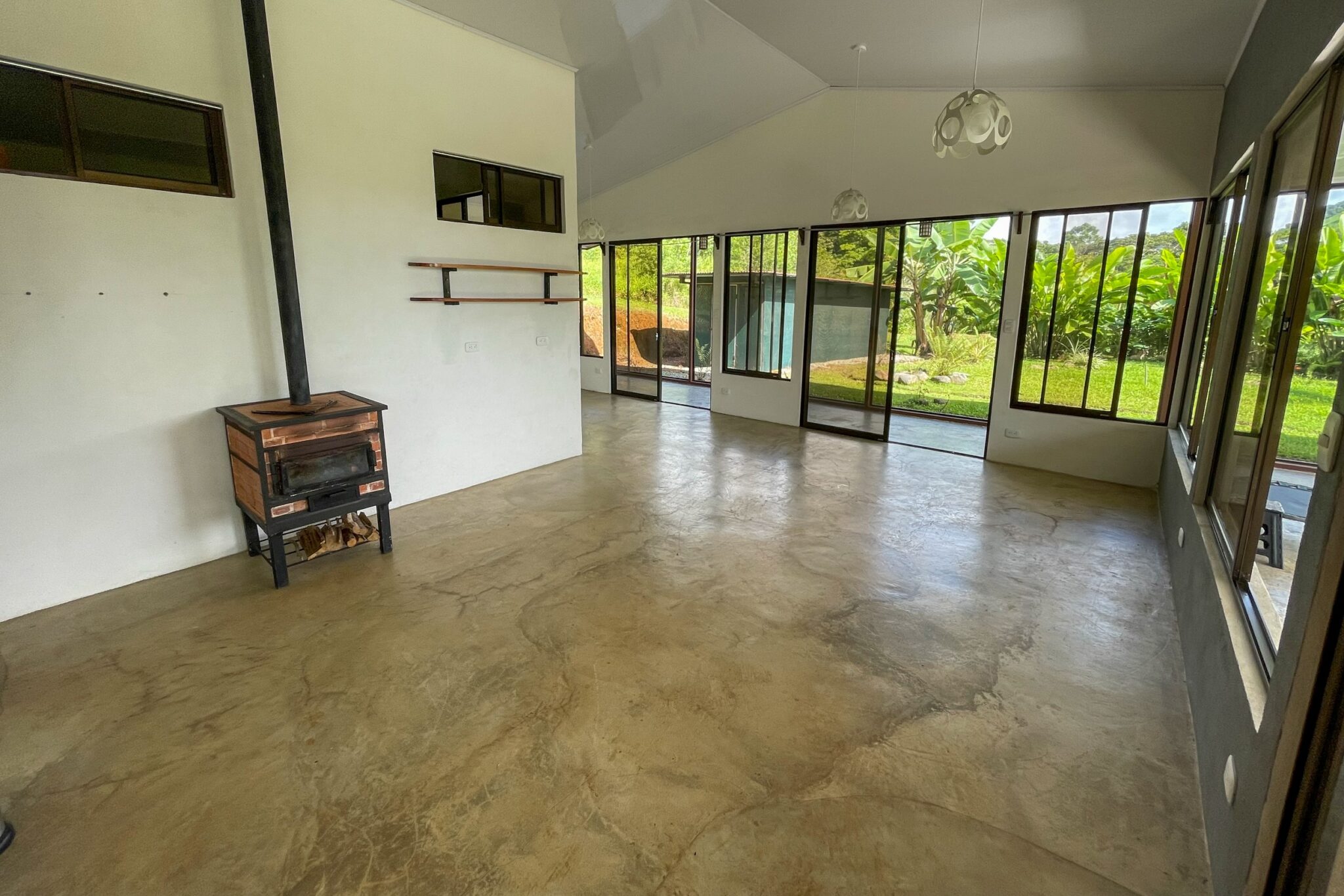 Spacious & Bright 1-Bedroom Home with Big Outdoor Living Space & Panoramic Mountain Views in a Peaceful Environment in Serenity Gardens above Tres Rios Costa Rica