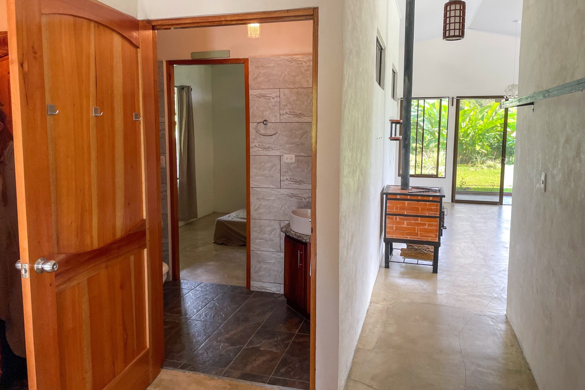 Spacious & Bright 1-Bedroom Home with Big Outdoor Living Space & Panoramic Mountain Views in a Peaceful Environment in Serenity Gardens above Tres Rios Costa Rica
