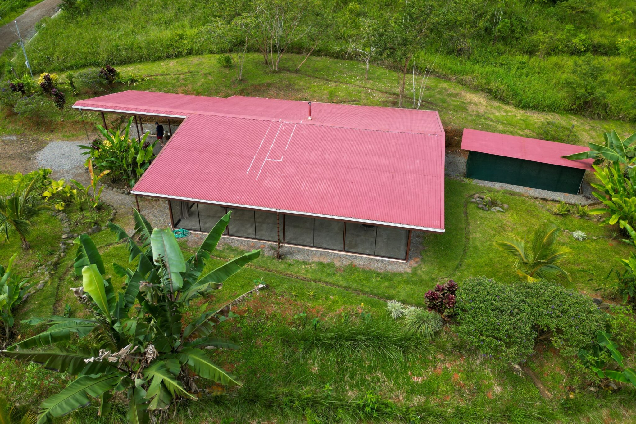 Spacious & Bright 1-Bedroom Home with Big Outdoor Living Space & Panoramic Mountain Views in a Peaceful Environment in Serenity Gardens above Tres Rios Costa Rica