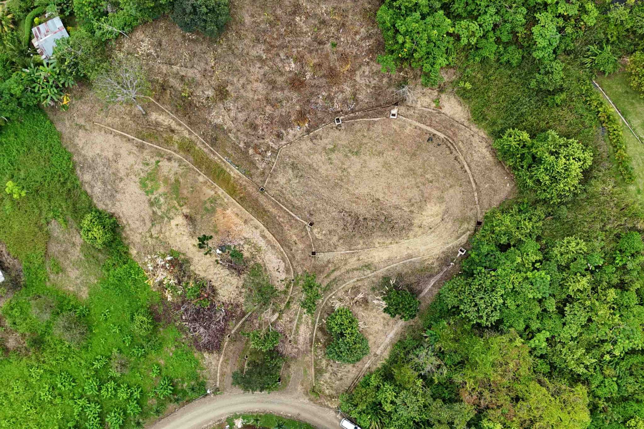 default Lot with Big Ocean Views and Legal Water, Internet & Easy Access in Ojochal Costa Rica