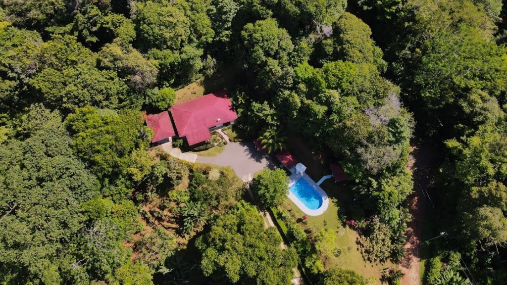 Comfy 2-Bedroom Ocean View Home with Pool on 8.5 Acres near Playa Ventanas in Ojochal Costa Rica