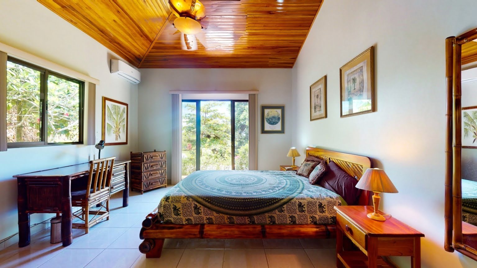 Comfy 2-Bedroom Ocean View Home with Pool on 8.5 Acres near Playa Ventanas in Ojochal Costa Rica
