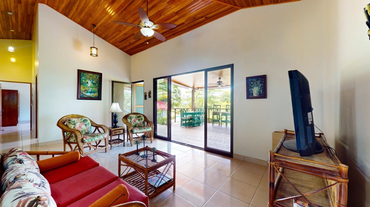 Comfy 2-Bedroom Ocean View Home with Pool on 8.5 Acres near Playa Ventanas in Ojochal Costa Rica