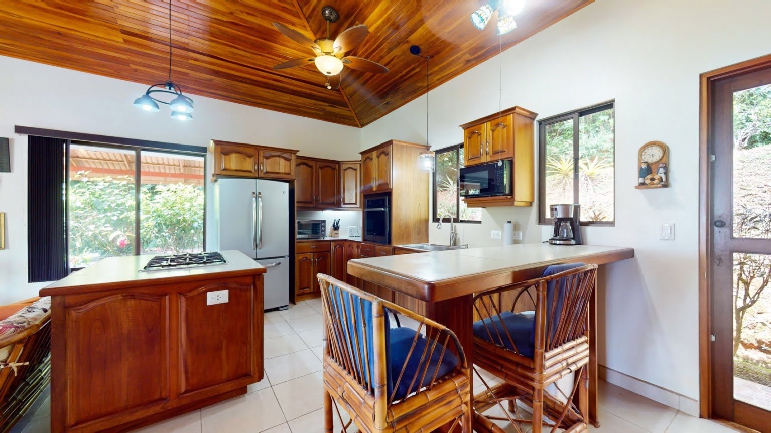 Comfy 2-Bedroom Ocean View Home with Pool on 8.5 Acres near Playa Ventanas in Ojochal Costa Rica