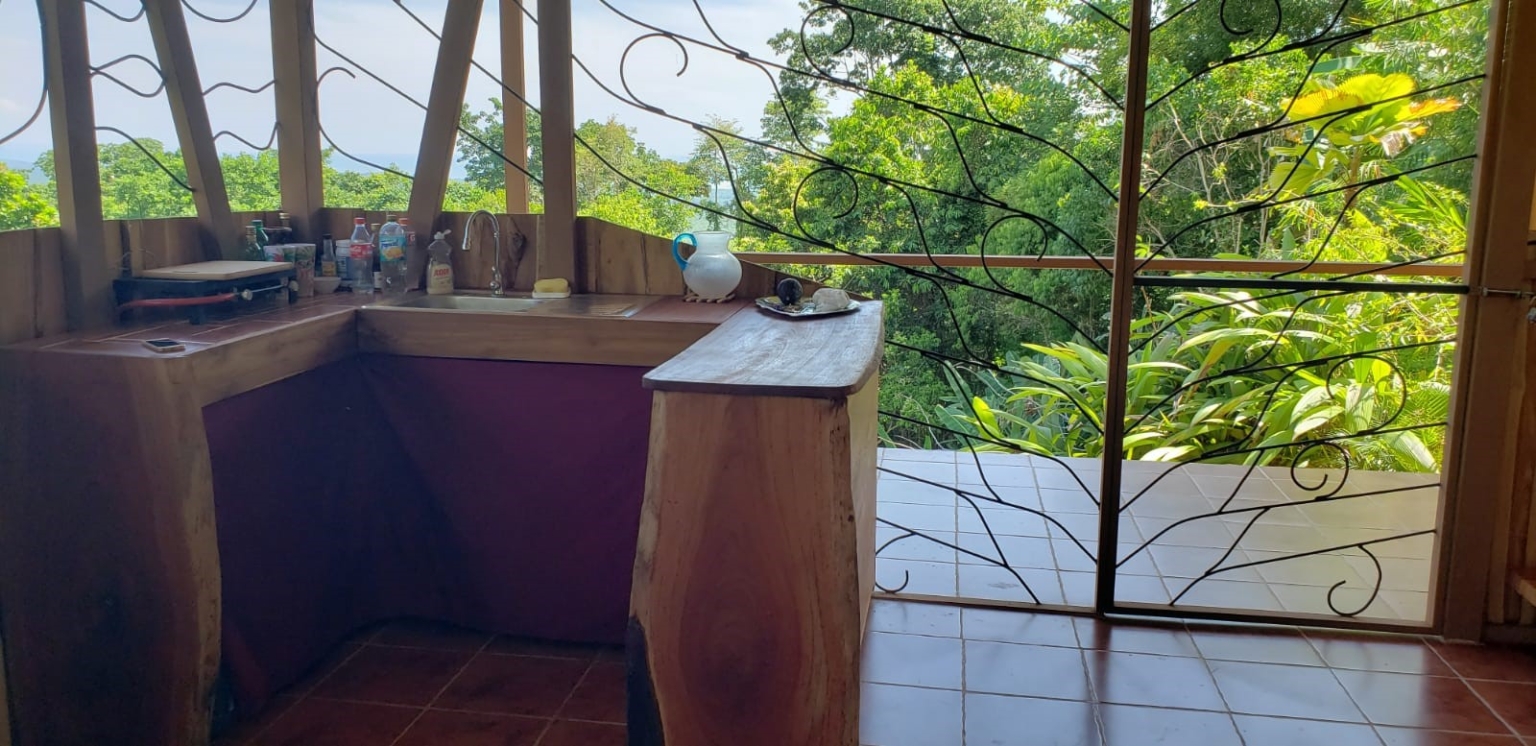 TR8 Cozy 1-Bedroom Open Home with Incredible Privacy & Simplicity on 2+ Acres in Tres Rios Costa Rica