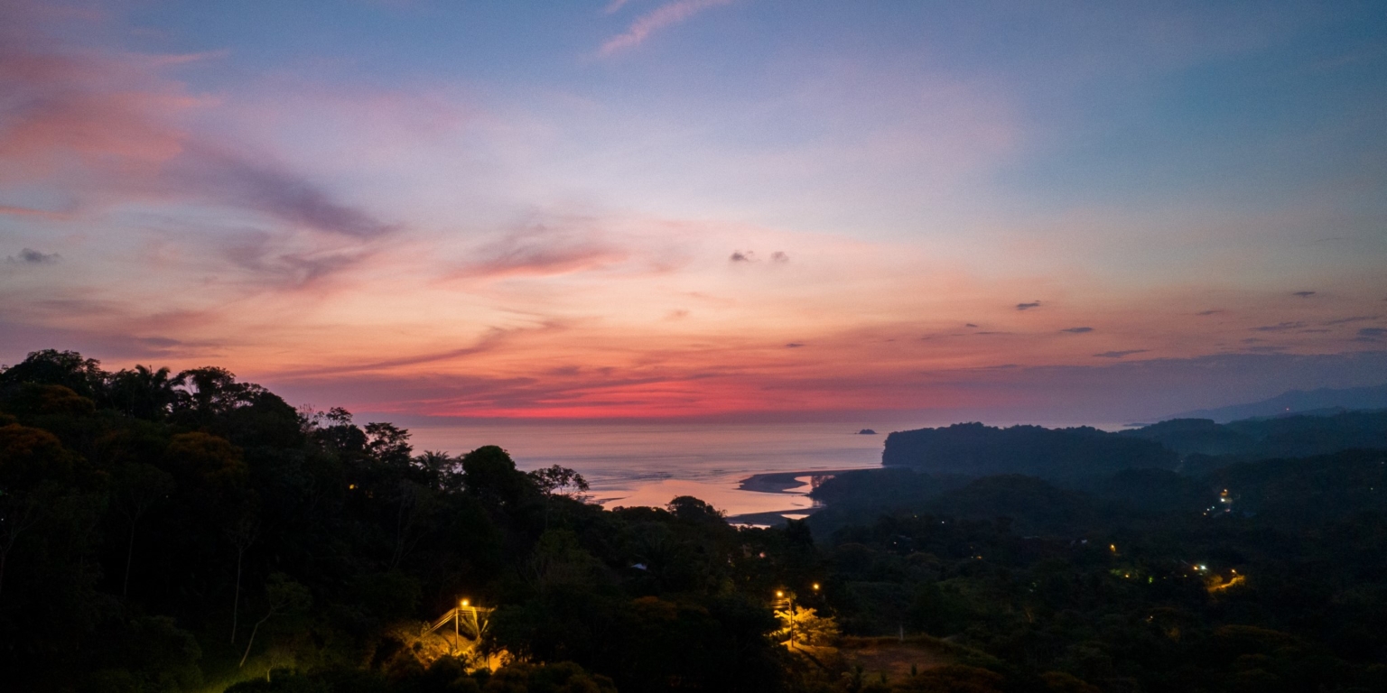 Stunning Mountain & Ocean View Home in Easy Access Location in Ojochal Costa Rica