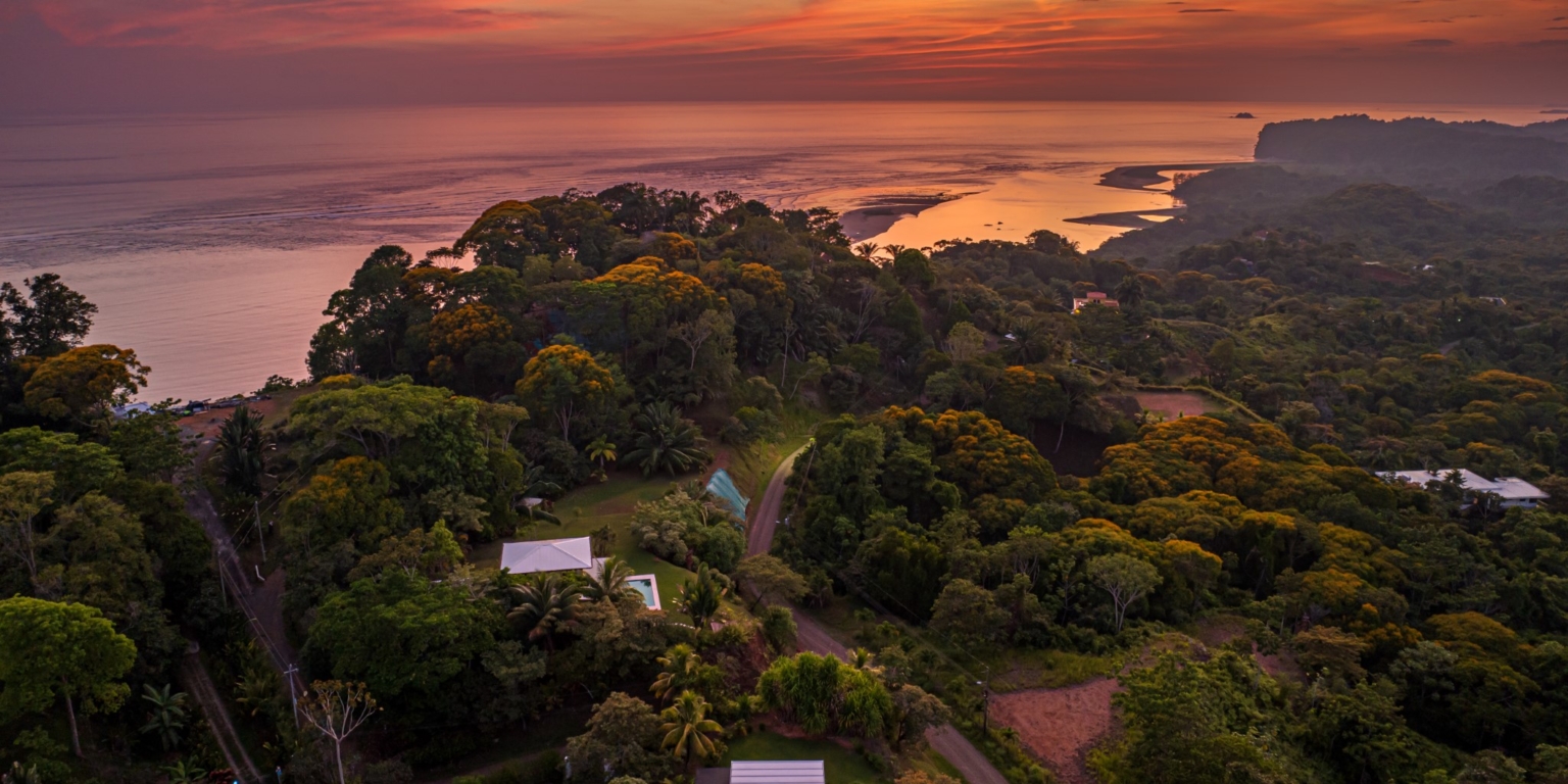 Stunning Mountain & Ocean View Home in Easy Access Location in Ojochal Costa Rica