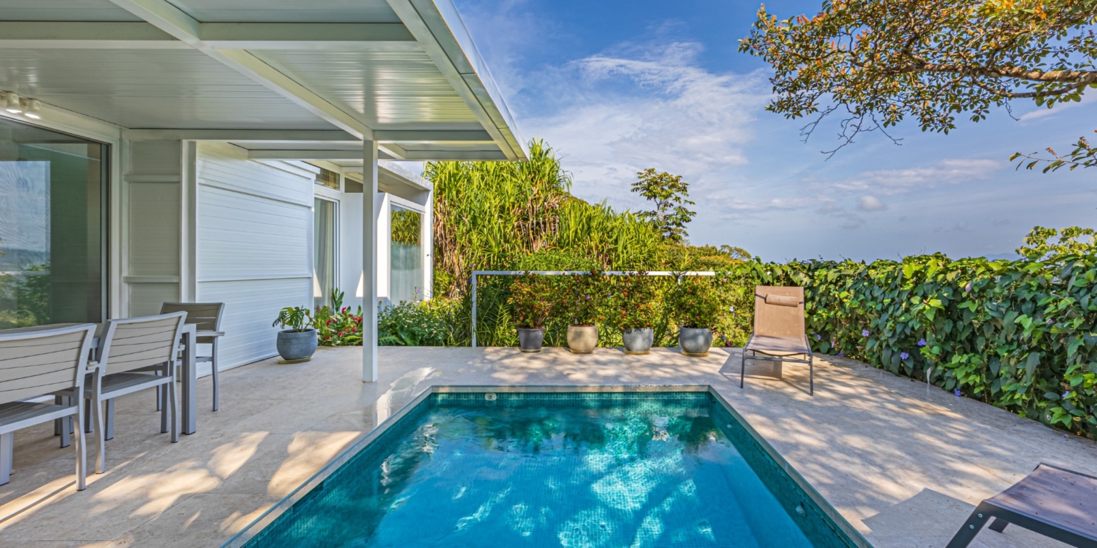 Stunning Mountain & Ocean View Home in Easy Access Location in Ojochal Costa Rica