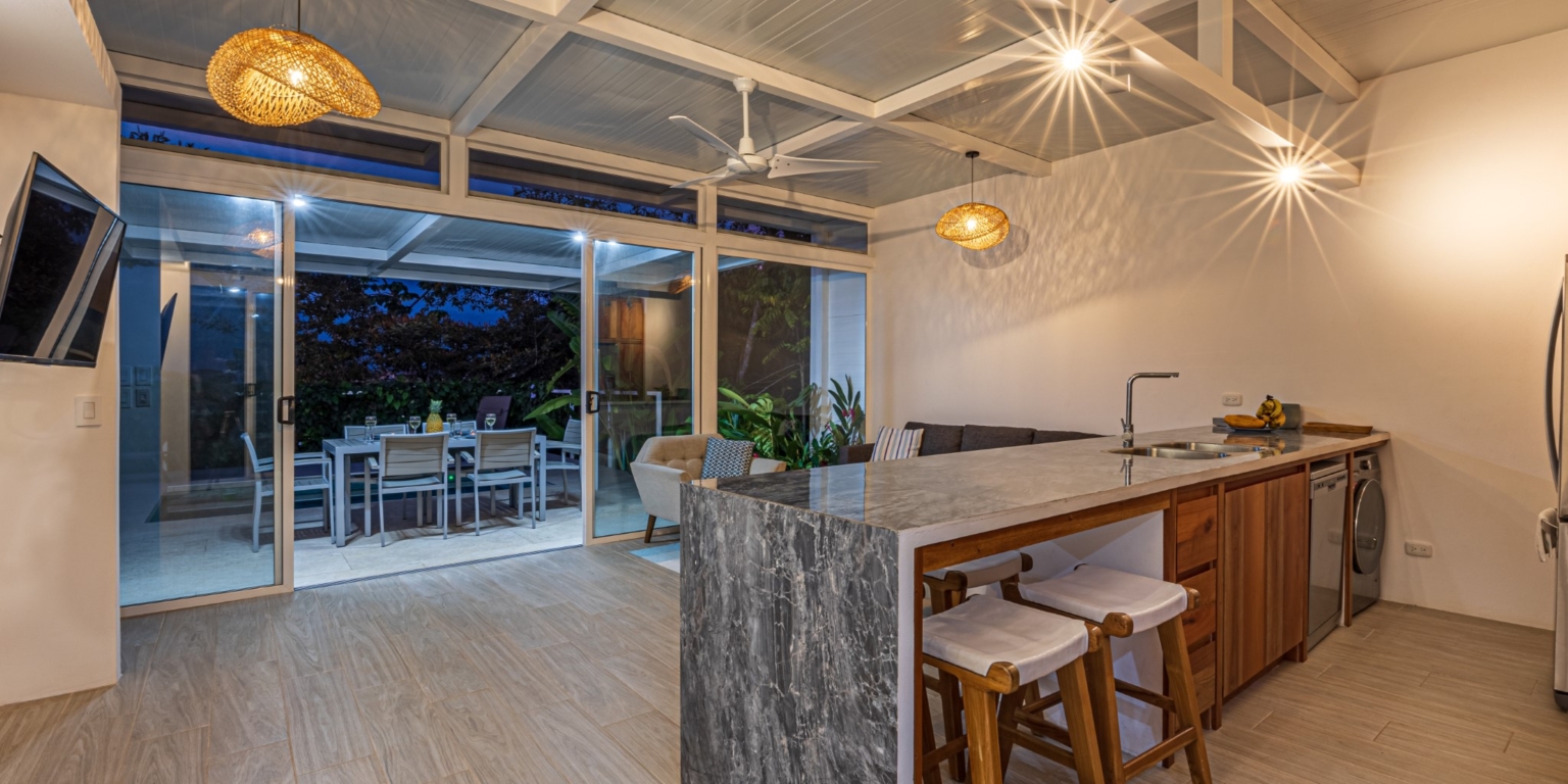 Stunning Mountain & Ocean View Home in Easy Access Location in Ojochal Costa Rica