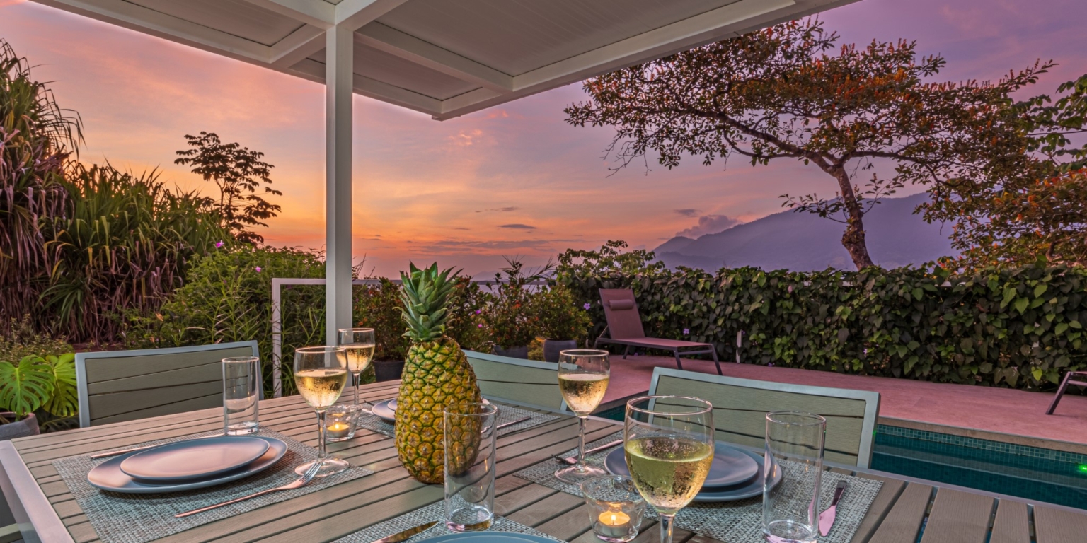 Stunning Mountain & Ocean View Home in Easy Access Location in Ojochal Costa Rica