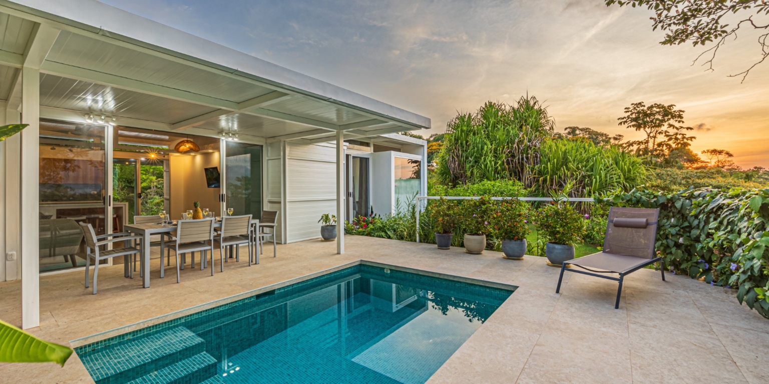Stunning Mountain & Ocean View Home in Easy Access Location in Ojochal Costa Rica
