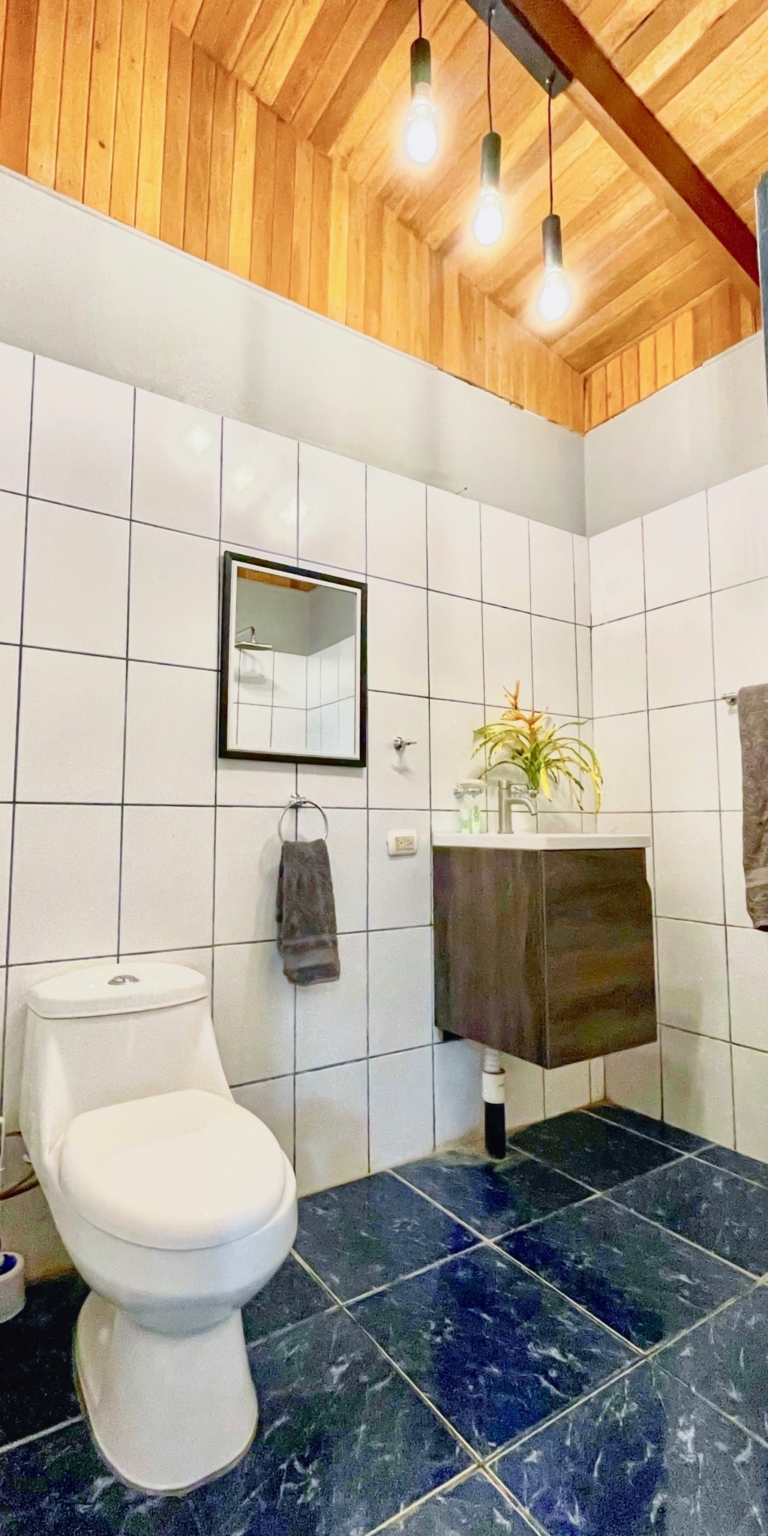 30 Renovated 2-Bedroom Home with Mountain Views & Small Ocean View, Easy Access with Commercial or Residential Usage Ready to Move in Tinamastes Costa Rica