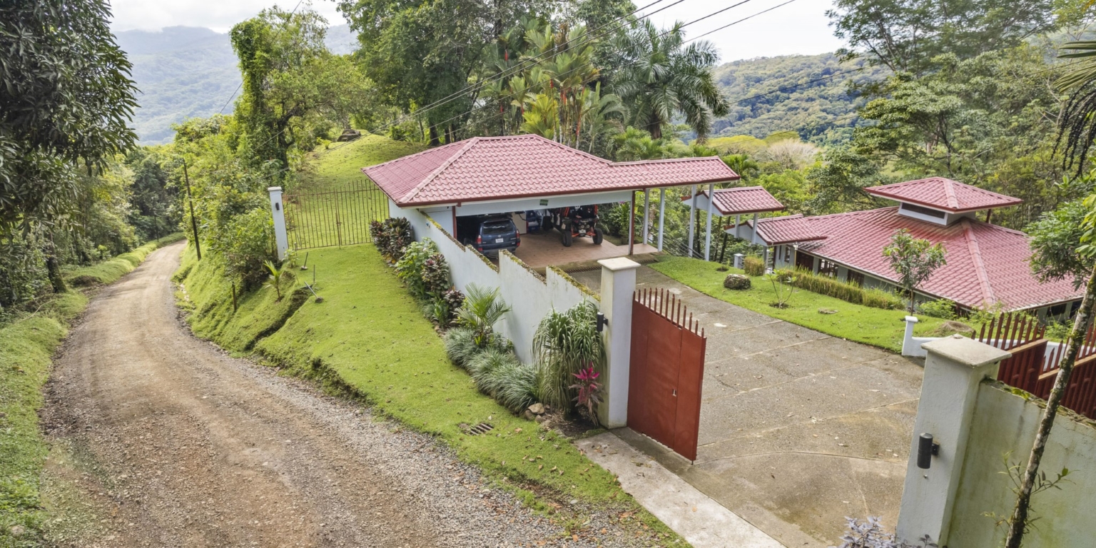 Casa ZigMar_35 Ocean View 2-Bedroom with Pool, Solid Construction & Jungle Vibe plus Additional Building Lot in Lagunas above Dominical Costa Rica