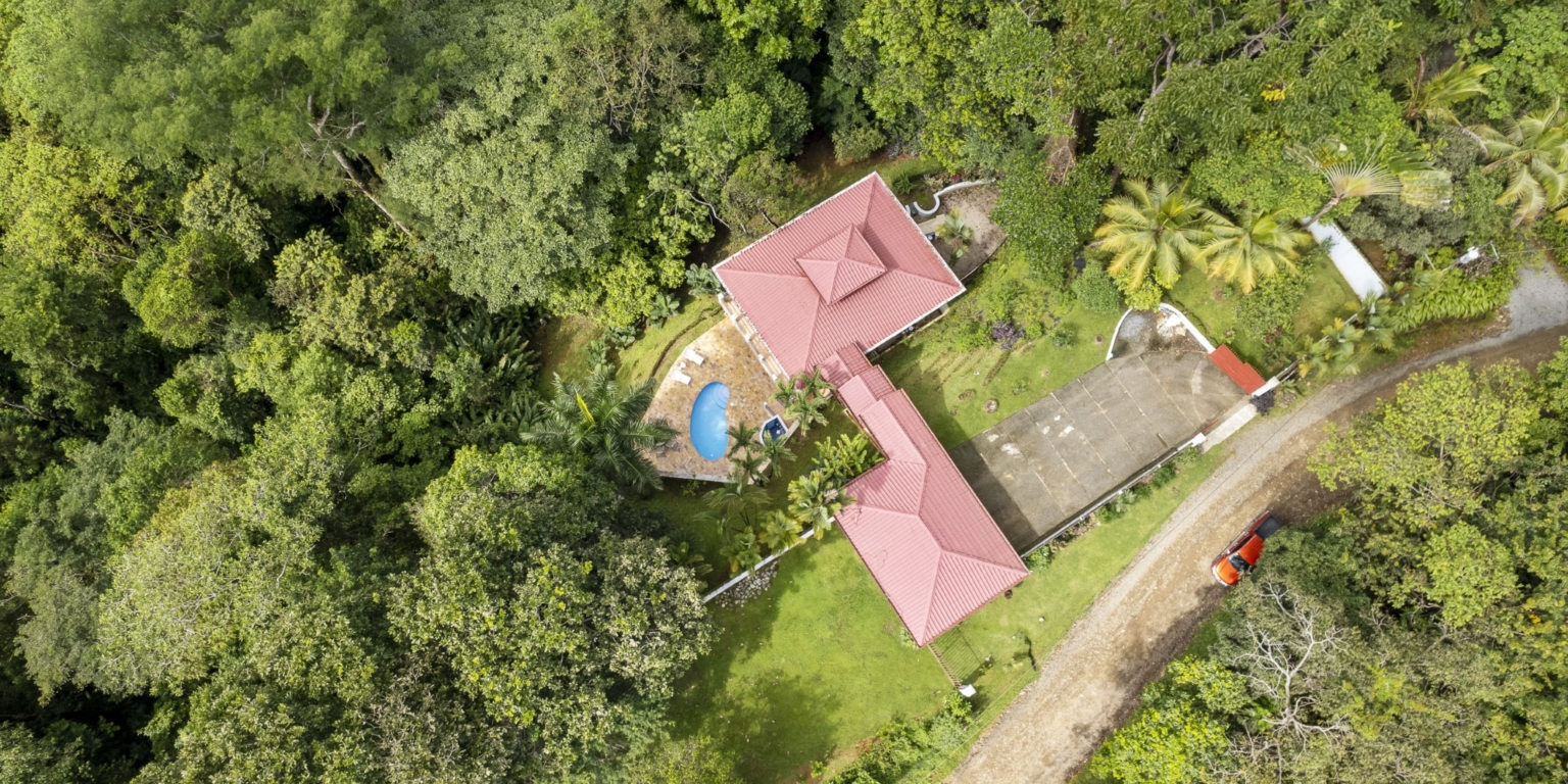 Casa ZigMar_37 Ocean View 2-Bedroom with Pool, Solid Construction & Jungle Vibe plus Additional Building Lot in Lagunas above Dominical Costa Rica