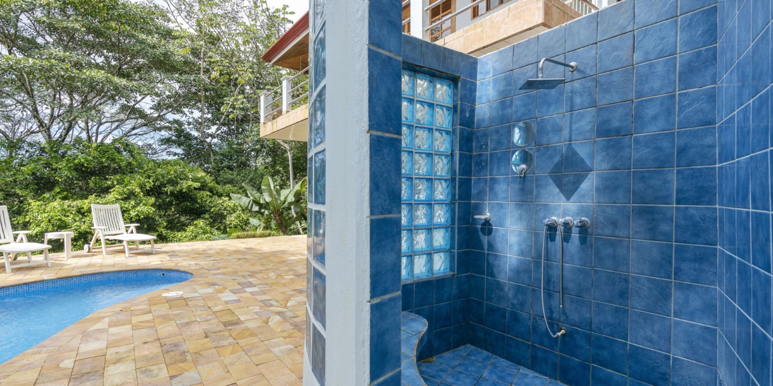 Casa ZigMar_18 Ocean View 2-Bedroom with Pool, Solid Construction & Jungle Vibe plus Additional Building Lot in Lagunas above Dominical Costa Rica