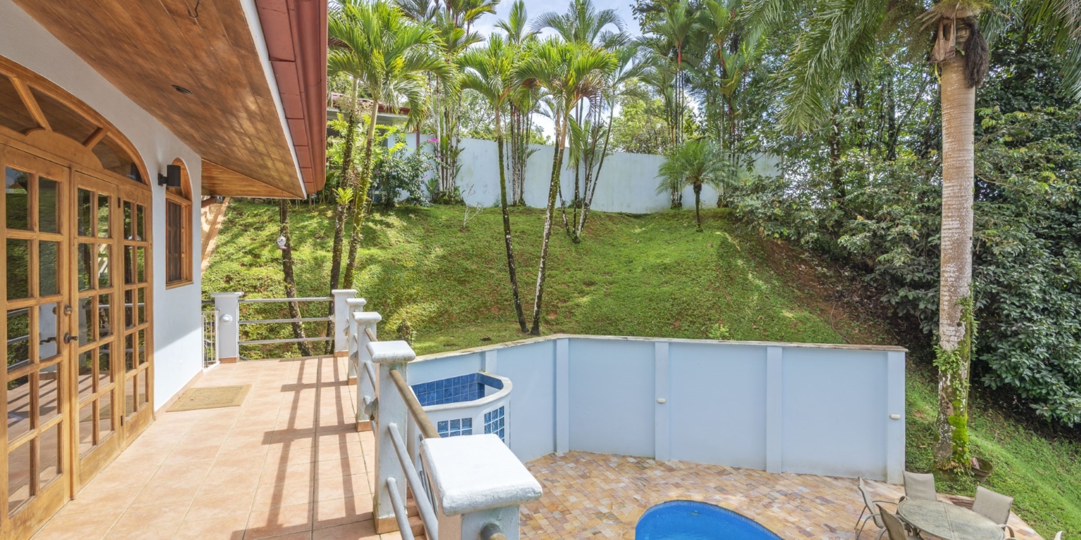 Casa ZigMar_15 Ocean View 2-Bedroom with Pool, Solid Construction & Jungle Vibe plus Additional Building Lot in Lagunas above Dominical Costa Rica
