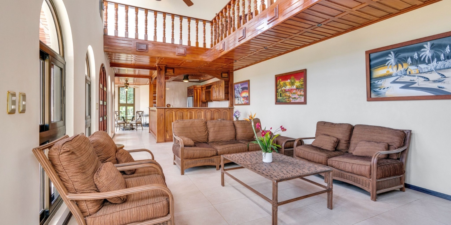 Ojochal Estate Home and Property_8 Fully Renovated Ocean-View Estate Home with Pool, Guesthouse & Caretaker Cottage with Waterfall in Phase 4 Ojochal Costa Rica