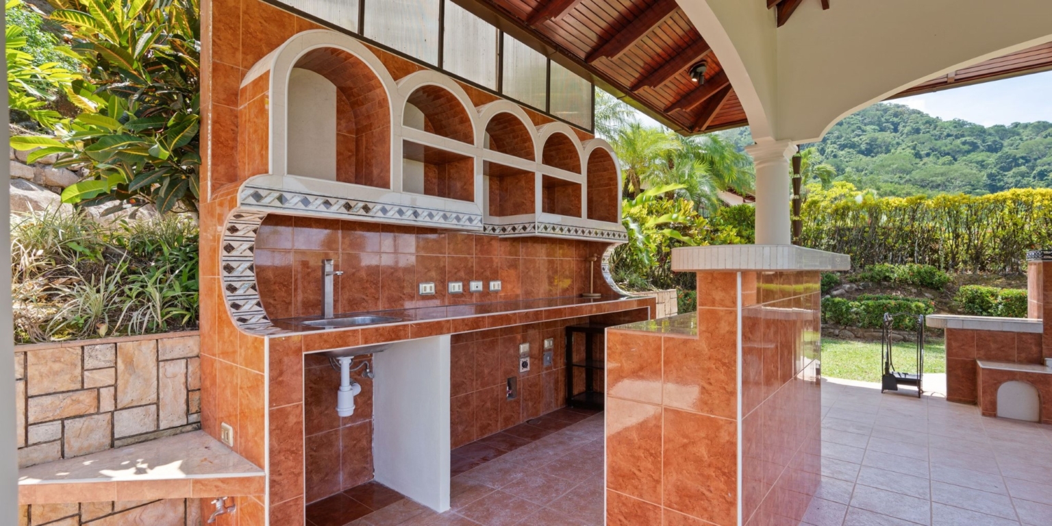 Ojochal Estate Home and Property_14 Fully Renovated Ocean-View Estate Home with Pool, Guesthouse & Caretaker Cottage with Waterfall in Phase 4 Ojochal Costa Rica