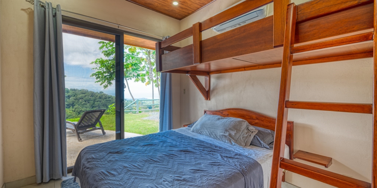 Home-35 Amazing Whale’s Tail & Ocean View 2-Bedroom Home with Perfect Tropical Living with Easy Access in Uvita Costa Rica