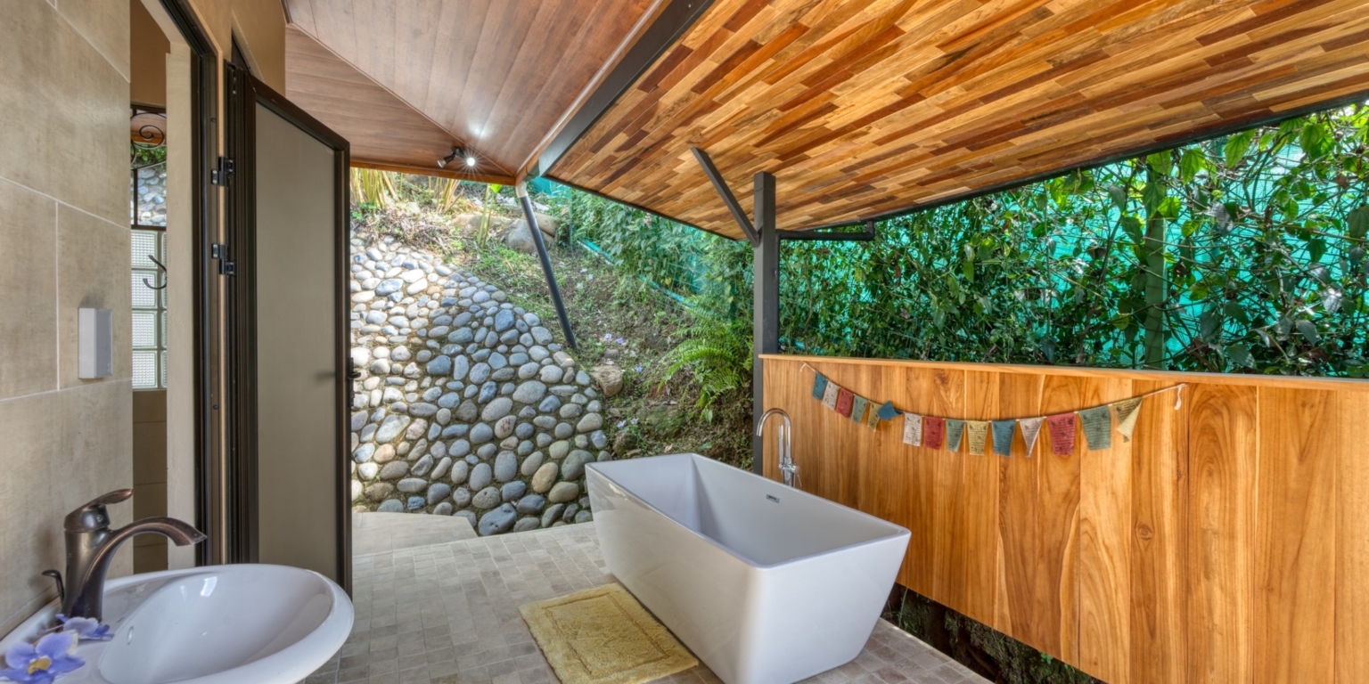 Home-23 Amazing Whale’s Tail & Ocean View 2-Bedroom Home with Perfect Tropical Living with Easy Access in Uvita Costa Rica
