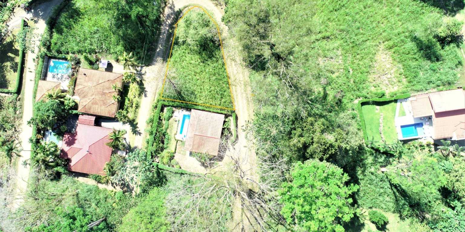 Large Corner Ocean View Lot in a Well-Established Gated Community of Touristico Tortuga Phase 6 in Ojochal Costa Rica