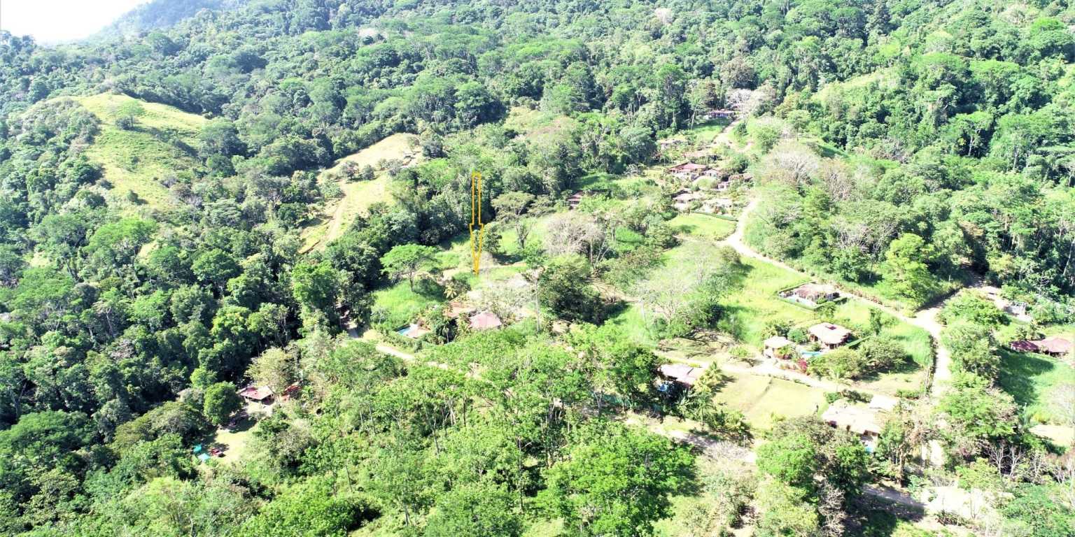 Large Corner Ocean View Lot in a Well-Established Gated Community of Touristico Tortuga Phase 6 in Ojochal Costa Rica