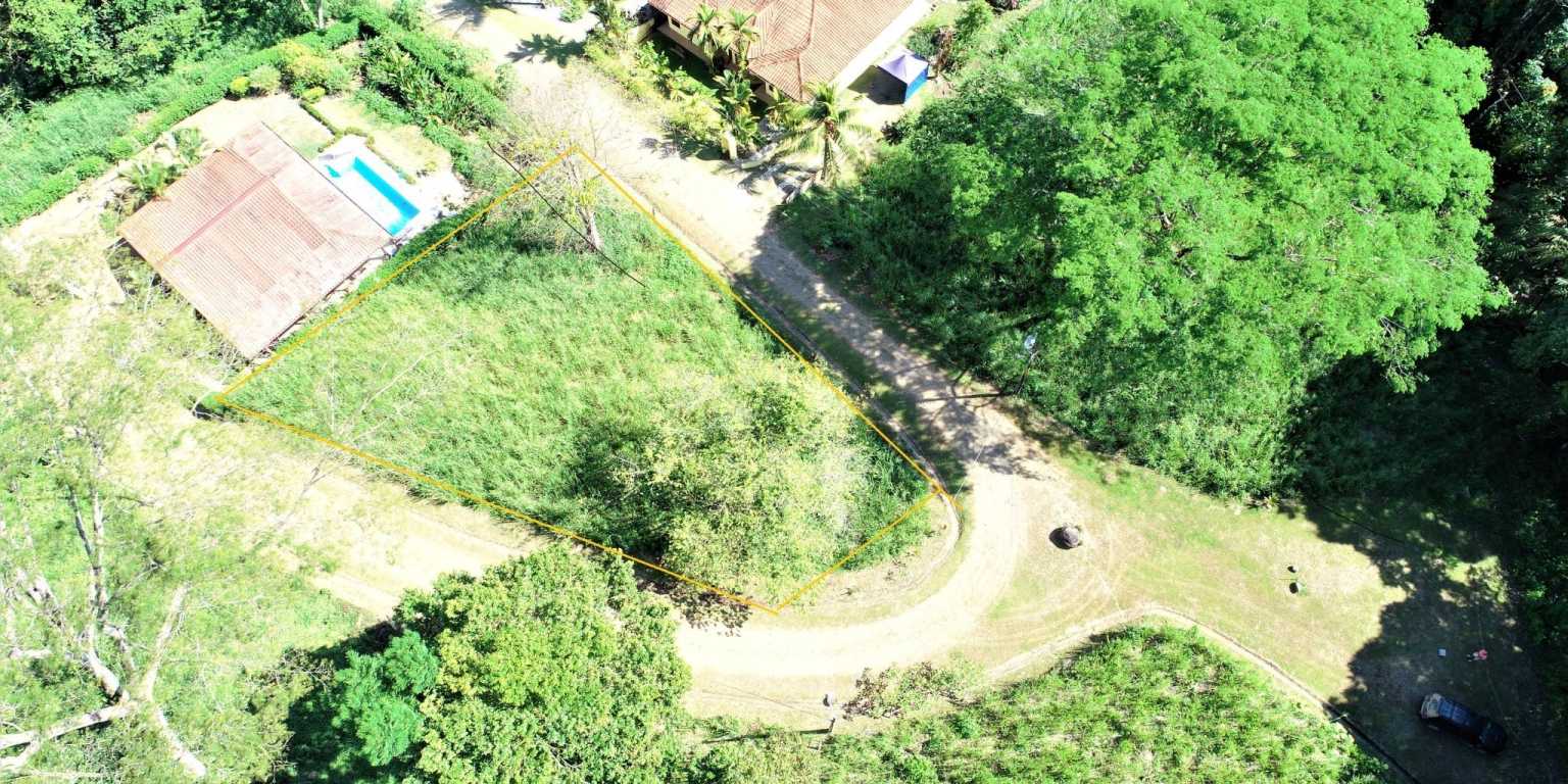 Large Corner Ocean View Lot in a Well-Established Gated Community of Touristico Tortuga Phase 6 in Ojochal Costa Rica