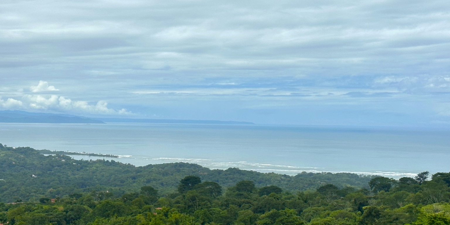 Safe & Private Building Lot in a Gated Community with Incredible Ocean Views & Legal Water in Turistico Tortuga Phase 6 in Ojochal Costa Rica