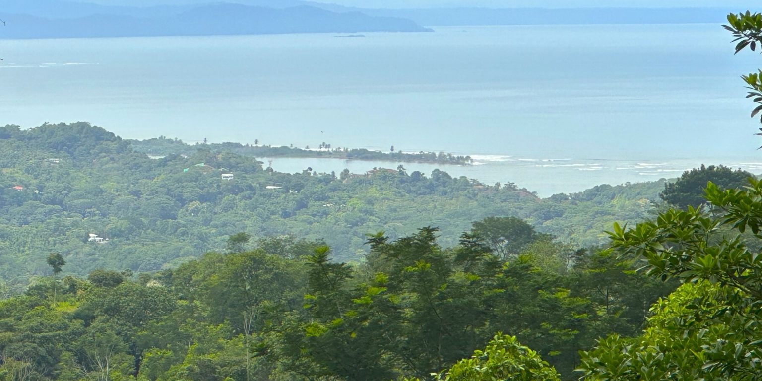 Safe & Private Building Lot in a Gated Community with Incredible Ocean Views & Legal Water in Turistico Tortuga Phase 6 in Ojochal Costa Rica