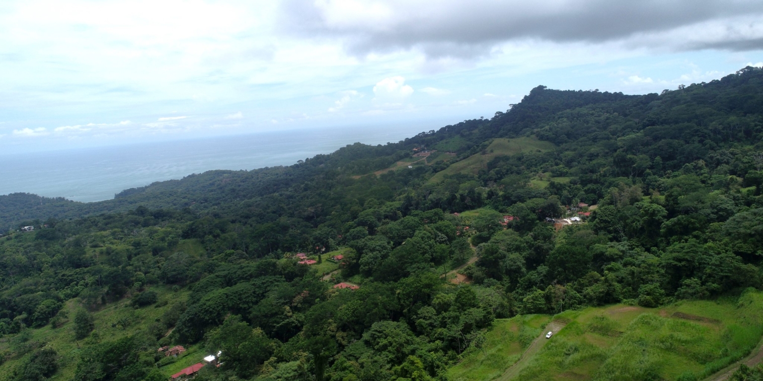 Safe & Private Building Lot in a Gated Community with Incredible Ocean Views & Legal Water in Turistico Tortuga Phase 6 in Ojochal Costa Rica
