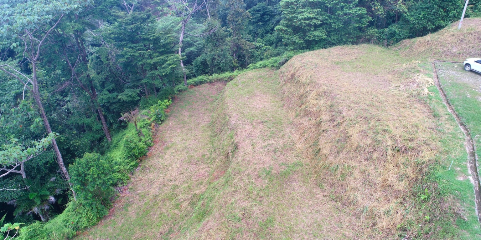 Safe & Private Building Lot in a Gated Community with Incredible Ocean Views & Legal Water in Turistico Tortuga Phase 6 in Ojochal Costa Rica