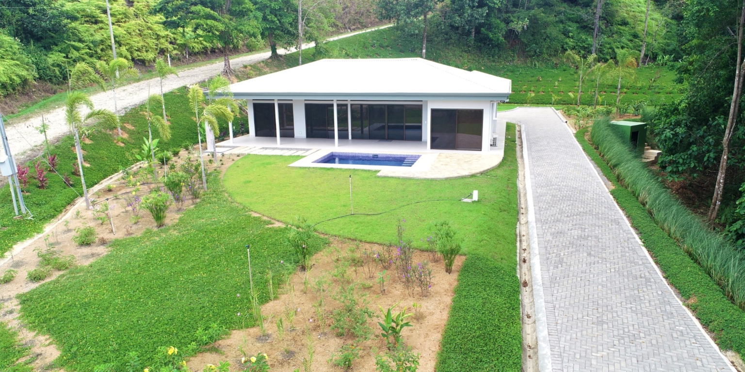 1 (40) Brand New 3-Bedroom Home with Pool in Gated Community in Chontales Costa Rica
