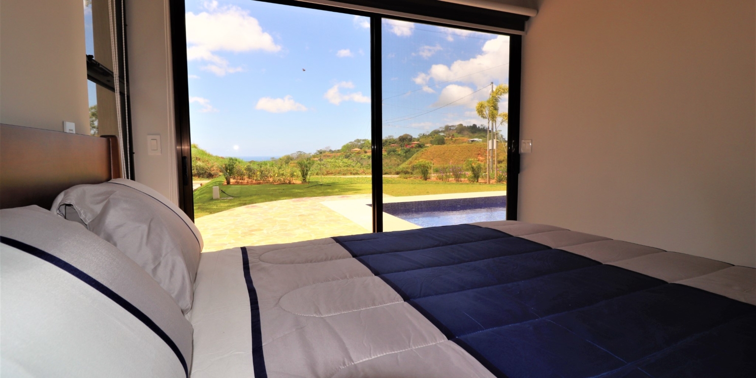 1 (28) Brand New 3-Bedroom Home with Pool in Gated Community in Chontales Costa Rica
