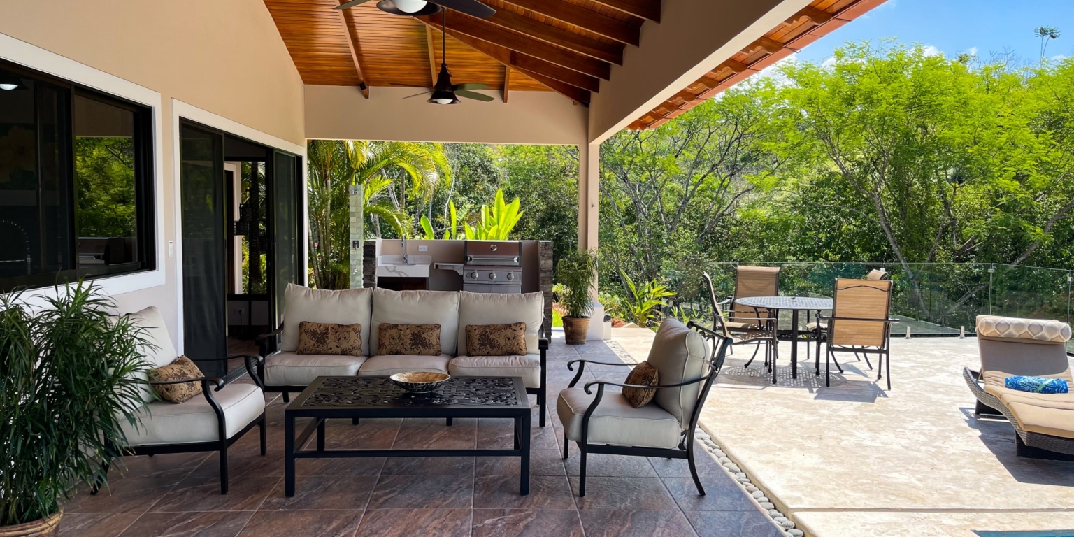 Sunset Ocean View Home with Big Pool & Beautiful Landscaping in Premier Development in Chontales Costa Rica Sunset Ocean View Home with Big Pool & Beautiful Landscaping in Premier Development in Chontales Costa Rica