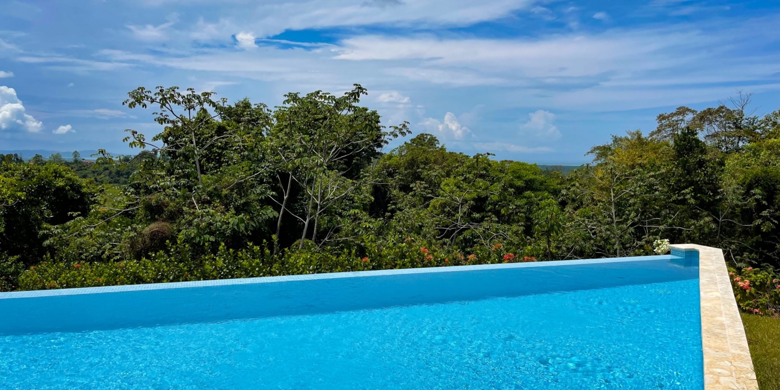 Sunset Ocean View Home with Big Pool & Beautiful Landscaping in Premier Development in Chontales Costa Rica Sunset Ocean View Home with Big Pool & Beautiful Landscaping in Premier Development in Chontales Costa Rica