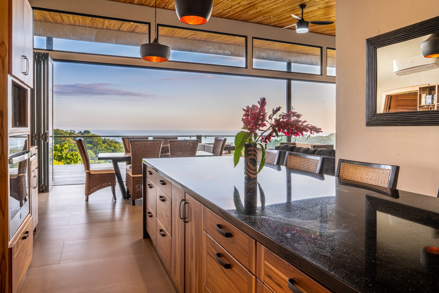 DSC06323-HDR Amazing Brand New Whale’s Tail & Ocean View 3-Bedroom Home in San Josesito above Uvita Costa Rica