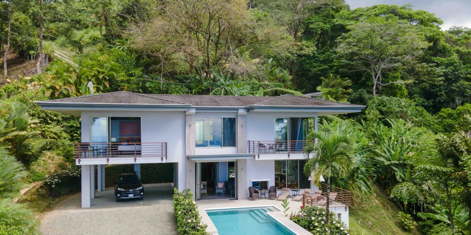 blue-chip-ocean-views-pinuela-maravilla-2 Spacious 3-Bedroom Home Plus Guesthouse & Big Ocean Views above Pinuelas Beach near Ojochal Costa Rica