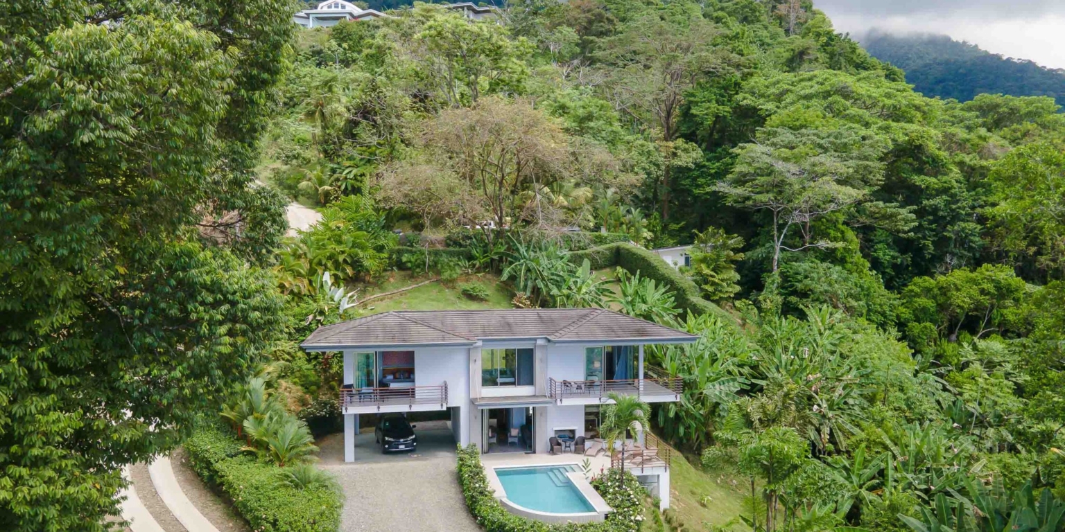 blue-chip-ocean-views-pinuela-maravilla-3 Spacious 3-Bedroom Home Plus Guesthouse & Big Ocean Views above Pinuelas Beach near Ojochal Costa Rica