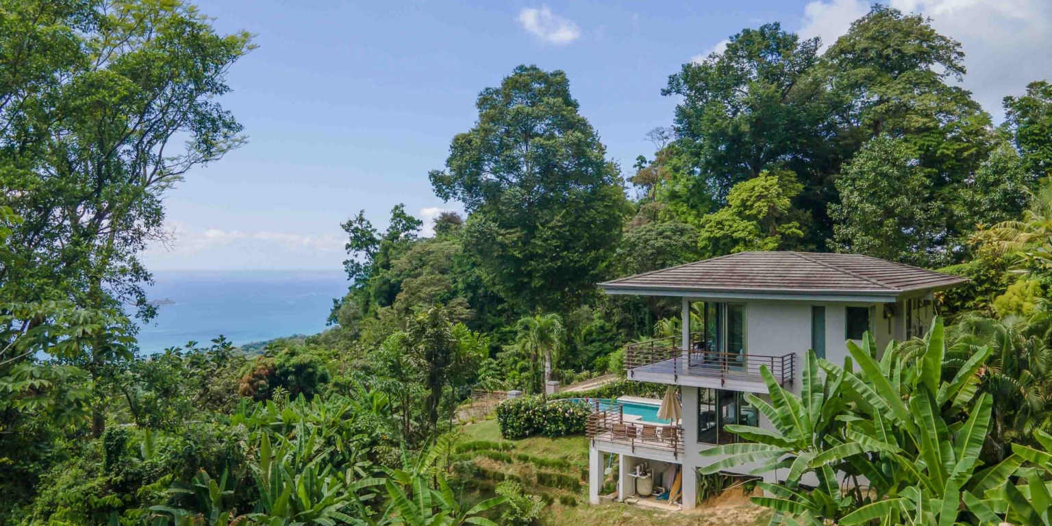 blue-chip-ocean-views-pinuela-maravilla-4 Spacious 3-Bedroom Home Plus Guesthouse & Big Ocean Views above Pinuelas Beach near Ojochal Costa Rica