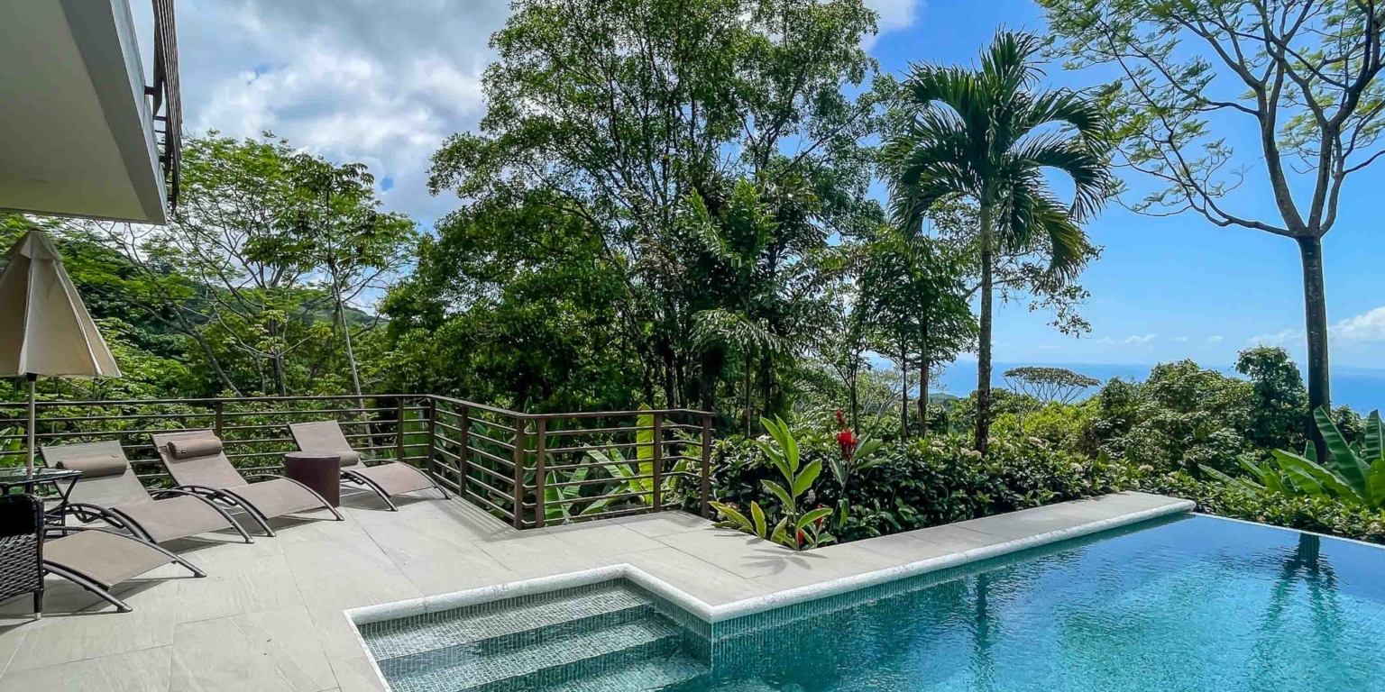 blue-chip-ocean-views-pinuela-maravilla-8 Spacious 3-Bedroom Home Plus Guesthouse & Big Ocean Views above Pinuelas Beach near Ojochal Costa Rica
