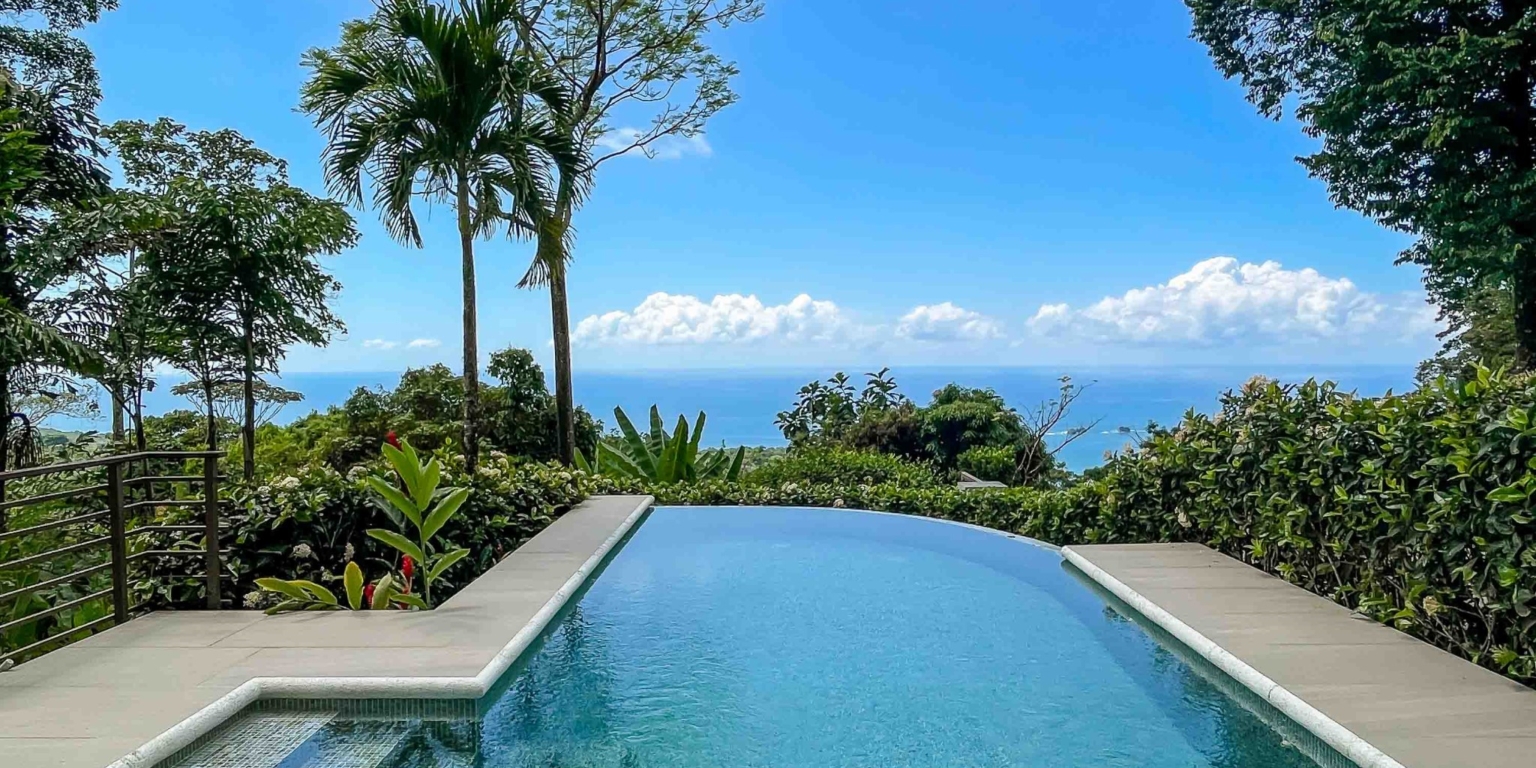 blue-chip-ocean-views-pinuela-maravilla-1 Spacious 3-Bedroom Home Plus Guesthouse & Big Ocean Views above Pinuelas Beach near Ojochal Costa Rica