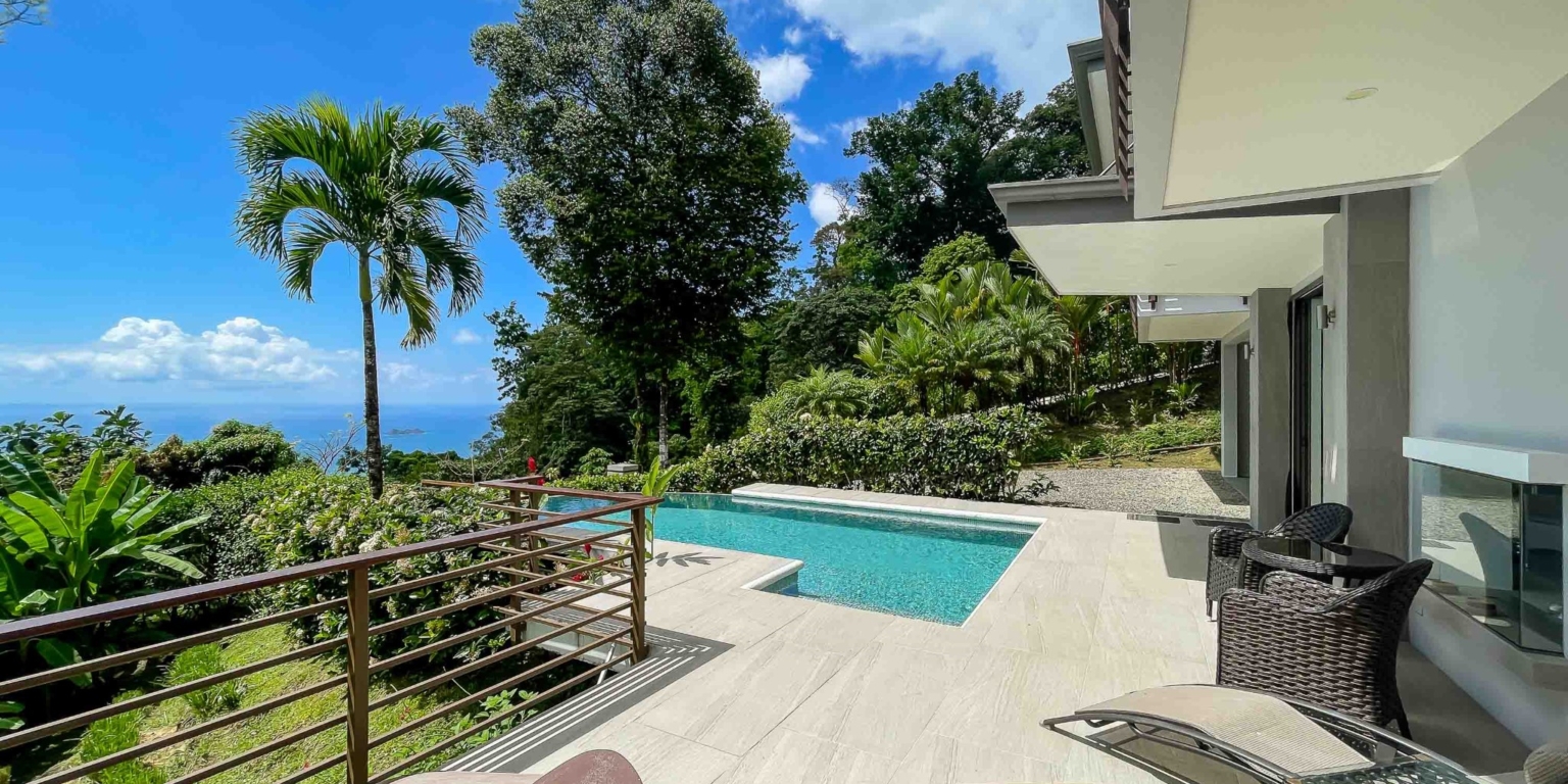 blue-chip-ocean-views-pinuela-maravilla-9 Spacious 3-Bedroom Home Plus Guesthouse & Big Ocean Views above Pinuelas Beach near Ojochal Costa Rica