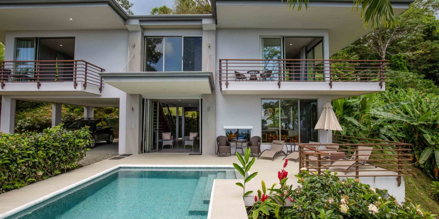 blue-chip-ocean-views-pinuela-maravilla-20 Spacious 3-Bedroom Home Plus Guesthouse & Big Ocean Views above Pinuelas Beach near Ojochal Costa Rica