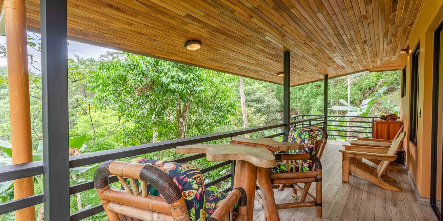 lagunas-paradise-main-house-14 Lagunas Paradise 3-Bedroom Home with Pool, Guesthouse & Neighboring 75 Acre Nature Reserve in Lagunas near Dominical Costa Rica