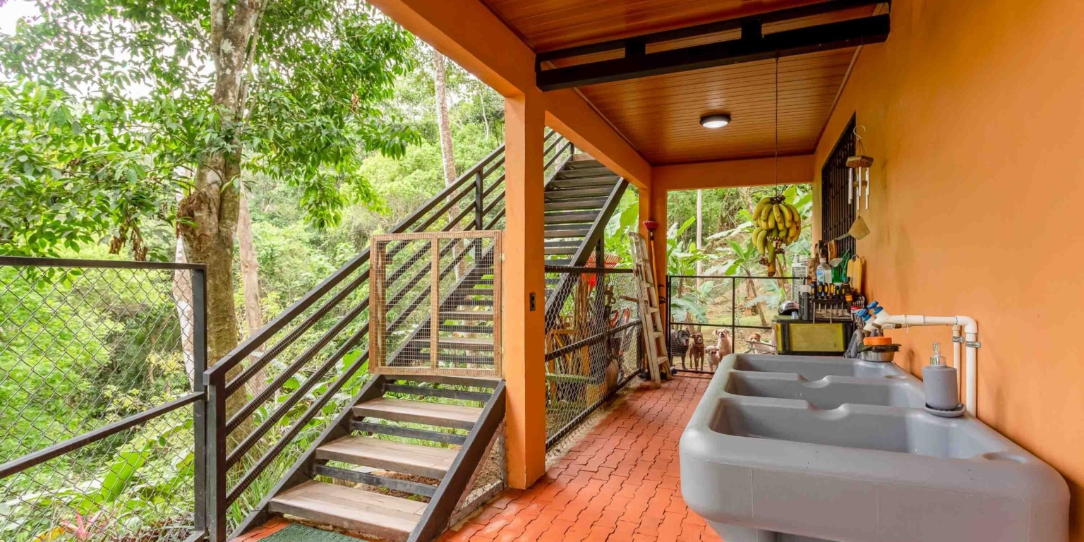 lagunas-paradise-main-house-18 Lagunas Paradise 3-Bedroom Home with Pool, Guesthouse & Neighboring 75 Acre Nature Reserve in Lagunas near Dominical Costa Rica