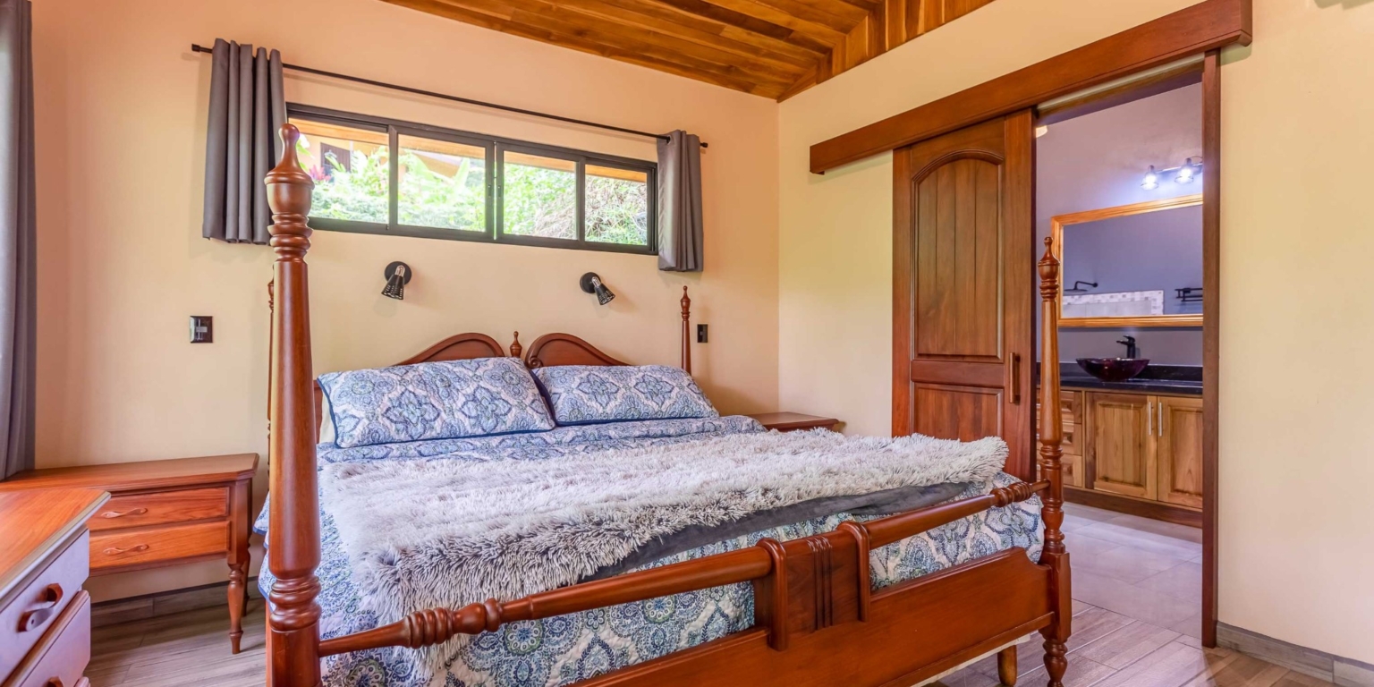 lagunas-paradise-main-house-28 Lagunas Paradise 3-Bedroom Home with Pool, Guesthouse & Neighboring 75 Acre Nature Reserve in Lagunas near Dominical Costa Rica