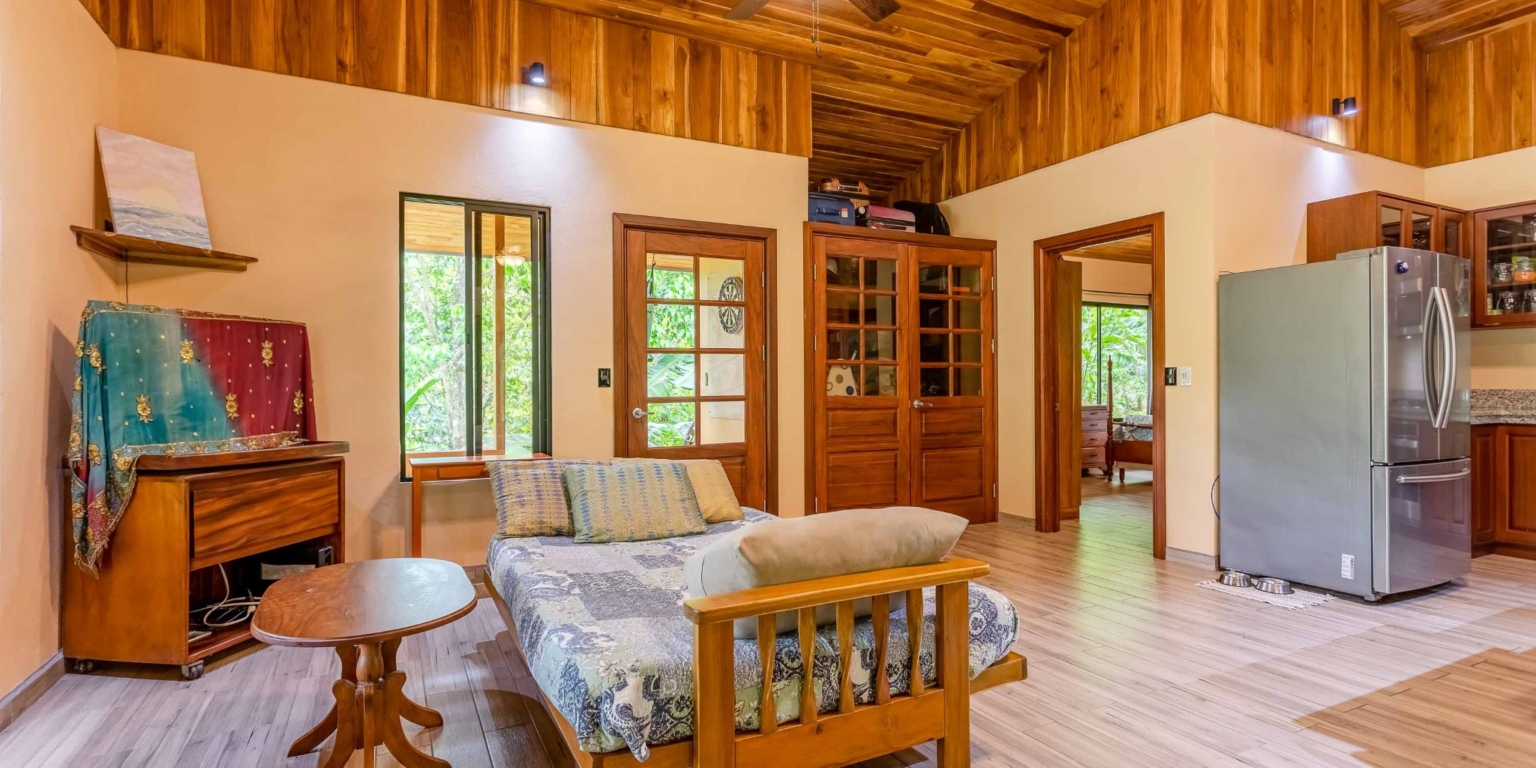 lagunas-paradise-main-house-29 Lagunas Paradise 3-Bedroom Home with Pool, Guesthouse & Neighboring 75 Acre Nature Reserve in Lagunas near Dominical Costa Rica