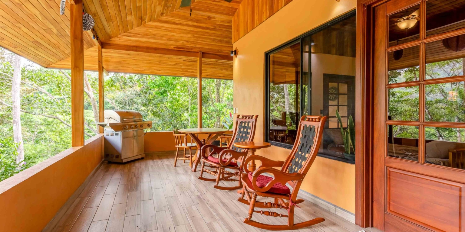 lagunas-paradise-main-house-38 Lagunas Paradise 3-Bedroom Home with Pool, Guesthouse & Neighboring 75 Acre Nature Reserve in Lagunas near Dominical Costa Rica